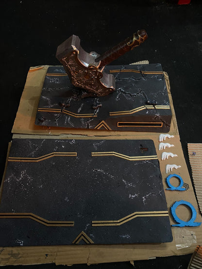 DIY God Of War Ragnarok PS5 Faceplate Modification STL Files For 3D Print - 3DSTLHUB