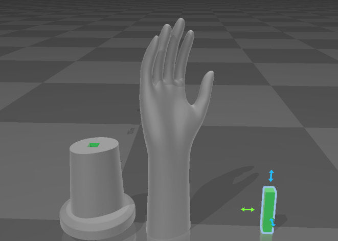 Jewelry Display Hands 3D Printable Support Free .STL Files - 3DSTLHUB