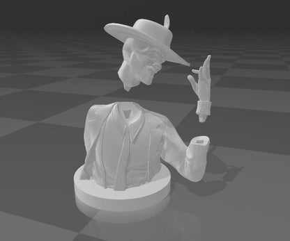 The Mask Bust STL File for 3D Printing - 3DSTLHUB